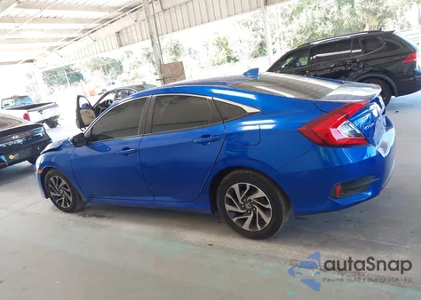 2017 Honda Civic Ex from USA, damaged, VIN 2HGFC2F78HH517606